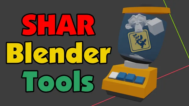 The Mod Bakery banner image for SHAR Blender Tools.
